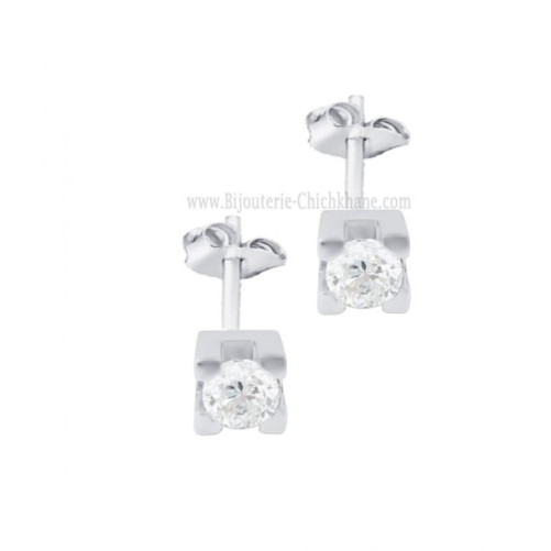 Boucles D'oreilles Diamants 65150