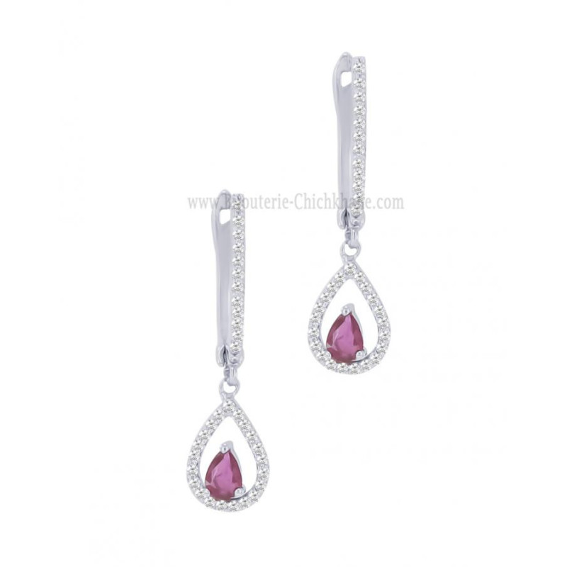 Boucles D'oreilles Diamants 64148