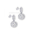 Boucles D'oreilles Diamants 64037