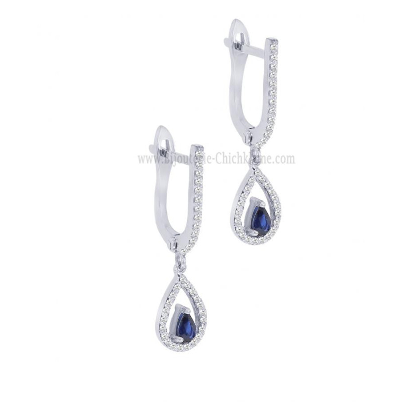 Boucles D'oreilles Diamants 63771