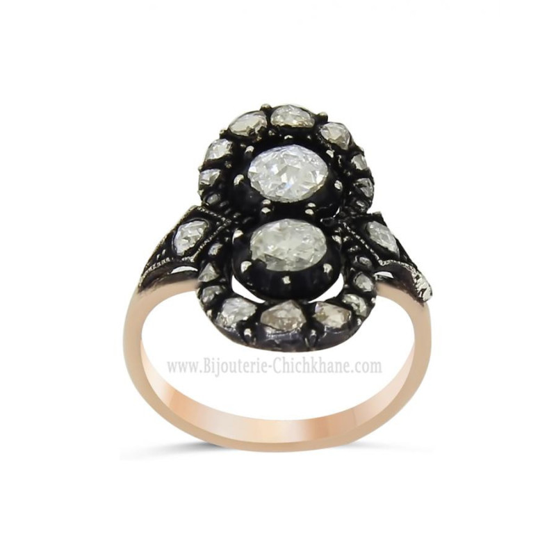 Bague Diamants Blanc ''Chichkhane'' 63585 Bague Diamants Blanc ''Chichkhane'' 63585