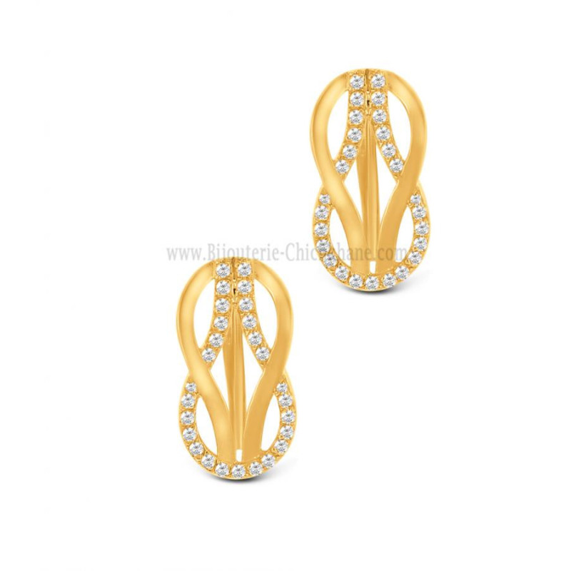 Boucles D'oreilles Zircon 61479