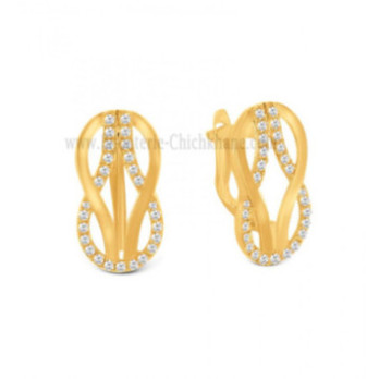 Boucles D'oreilles Zircon 61479