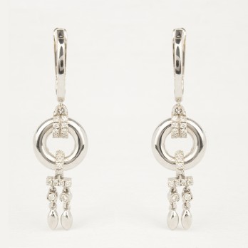 Boucles D'oreilles Diamants 32686