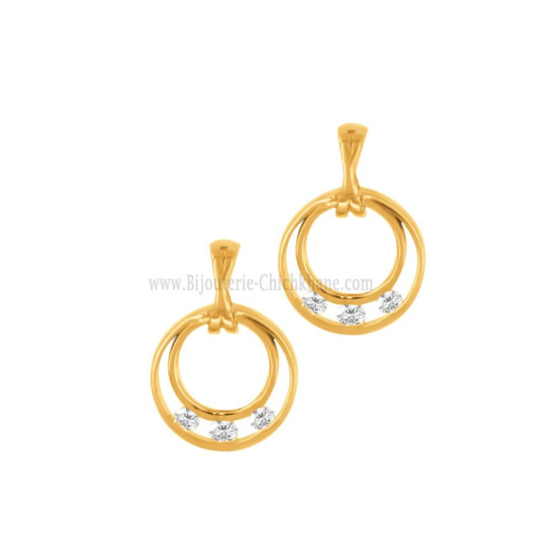 Boucles D'oreilles Diamants 60956 Boucles D'oreilles Diamants 60956