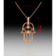 Pendentif Main De Fatma Diamants 60898