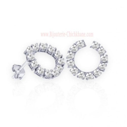Boucles D'oreilles Zircon 60700