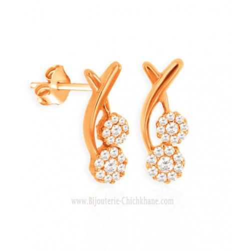 Boucles D'oreilles Zircon 60697