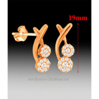 Boucles D'oreilles Zircon 60697