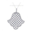 Pendentif Main De Fatma Diamants 60441 Pendentif Main De Fatma Diamants 60441