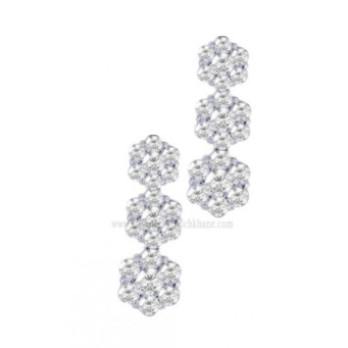 Boucles D'oreilles Diamants 59825