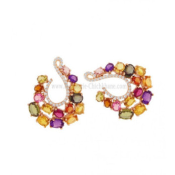 Boucles D'oreilles Diamants 58557