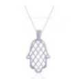 Pendentif Main De Fatma Non Serti 58323