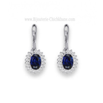 Boucles D'oreilles Diamants 57712