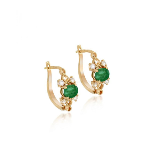 Boucles D'oreilles Diamants 57534