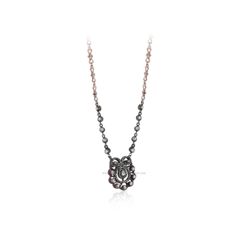 Collier Diamants Blanc ''Chichkhane'' 56001 Collier Diamants Blanc ''Chichkhane'' 56001