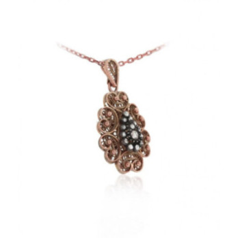 Pendentif Diamants Blanc ''Chichkhane'' 34126