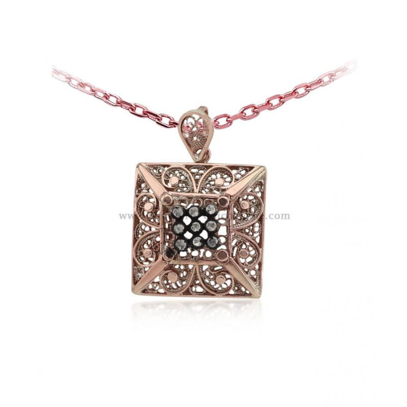 Pendentif Diamants Blanc ''Chichkhane'' 34115 Pendentif Diamants Blanc ''Chichkhane'' 34115
