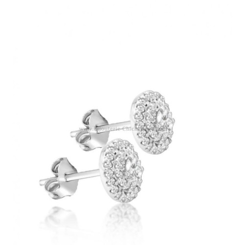 Boucles D'oreilles Diamants 51234