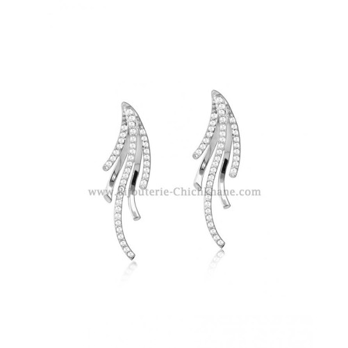 Boucles D'oreilles Diamants 54639