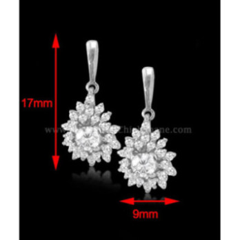 Boucles D'oreilles Diamants 54561