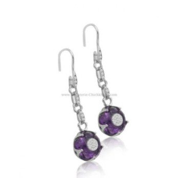 Boucles D'oreilles Diamants 54304
