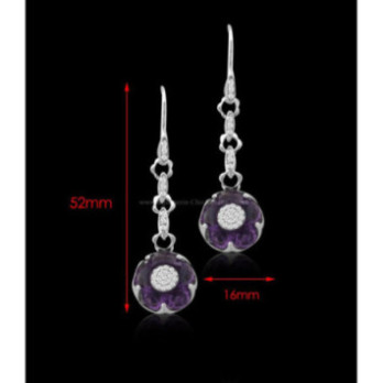 Boucles D'oreilles Diamants 54304