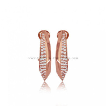 Boucles D'oreilles Diamants 54008