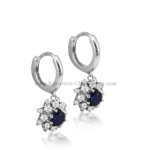 Boucles D'oreilles Diamants 54005