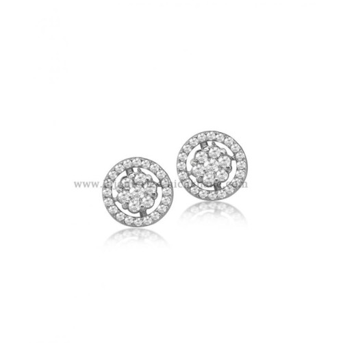 Boucles D'oreilles Diamants 53272