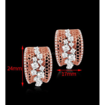 Boucles D'oreilles Diamants 53318