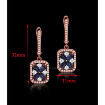 Boucles D'oreilles Diamants 52207