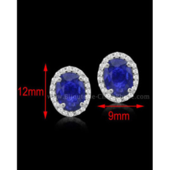 Boucles D'oreilles Diamants 52123