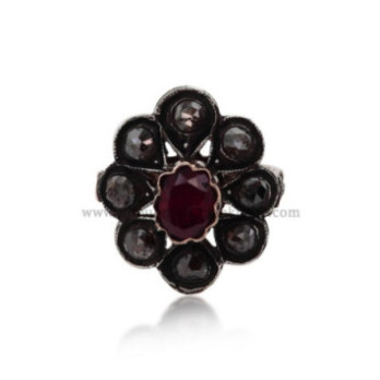 Bague Diamants Rose ''Chichkhane'' 52057