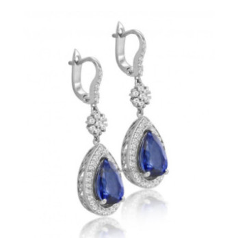 Boucles D'oreilles Diamants 50354