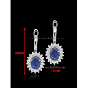 Boucles D'oreilles Diamants 50352