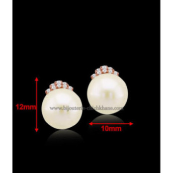 Boucles D'oreilles Diamants 50346
