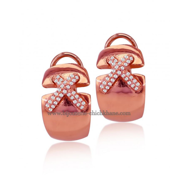 Boucles D'oreilles Diamants 56364