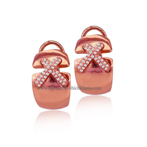 Boucles D'oreilles Diamants 56364
