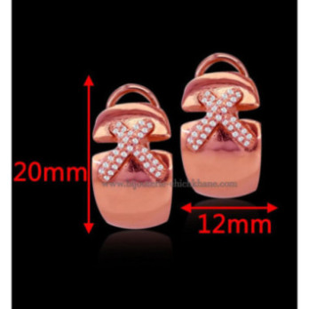 Boucles D'oreilles Diamants 56364