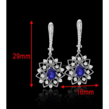 Boucles D'oreilles Diamants 49732