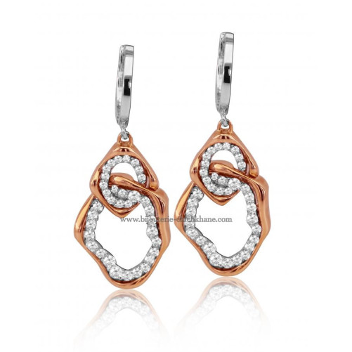 Boucles D'oreilles Diamants 48775