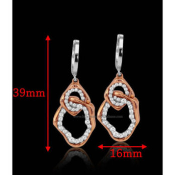 Boucles D'oreilles Diamants 48775