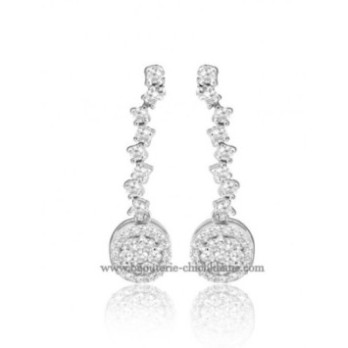 Boucles D'oreilles Diamants 48646