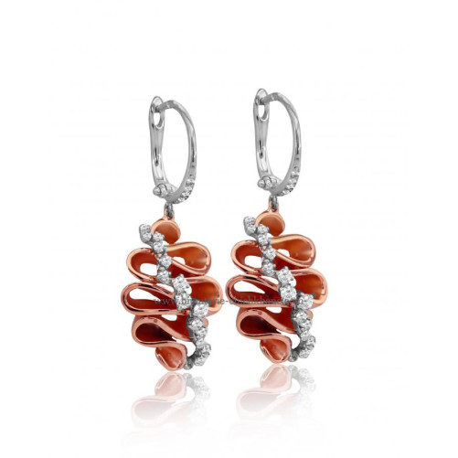 Boucles D'oreilles Diamants 48642