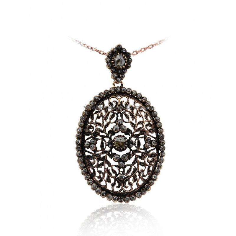 Pendentif Diamants Rose ''Chichkhane'' 48399