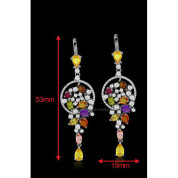 Boucles D'oreilles Diamants 48478
