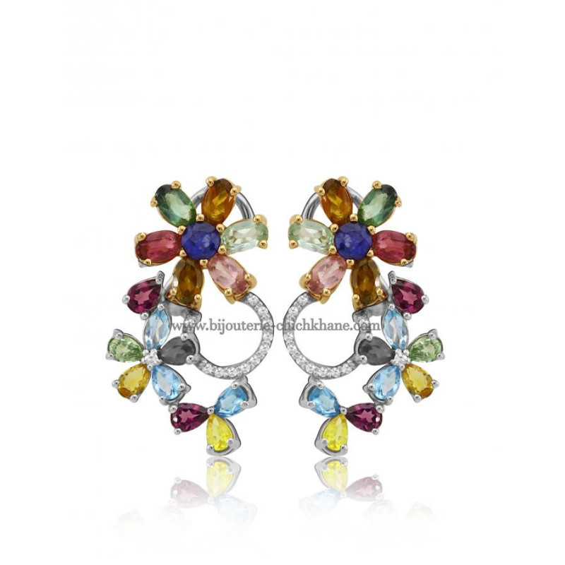 Boucles D'oreilles Diamants 48472 Boucles D'oreilles Diamants 48472