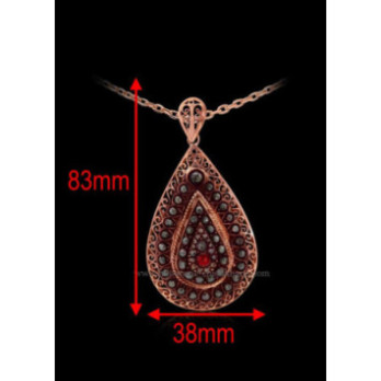 Pendentif Diamants Rose ''Chichkhane'' 46858