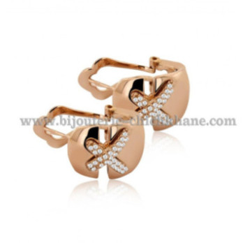 Boucles D'oreilles Diamants 43238